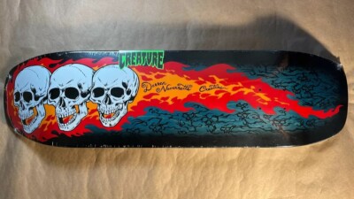 Creature Darren Navarrette 3 Skulls 8.8 Reissue Skateboard Deck | eBay