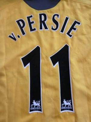 Robin Van Persie Arsenal 2006-2007 Away Size XXL Nike (195581) | eBay