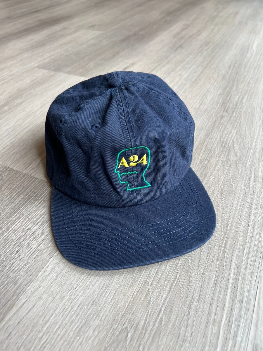 A24 x Brain Dead Embroidered 6-Panel Promo Hat / Navy limited