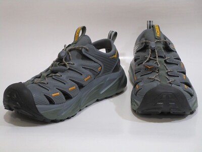 Hoka One One Men's Hopara Sneaker Sandal Shoes, Castlerock/Thyme