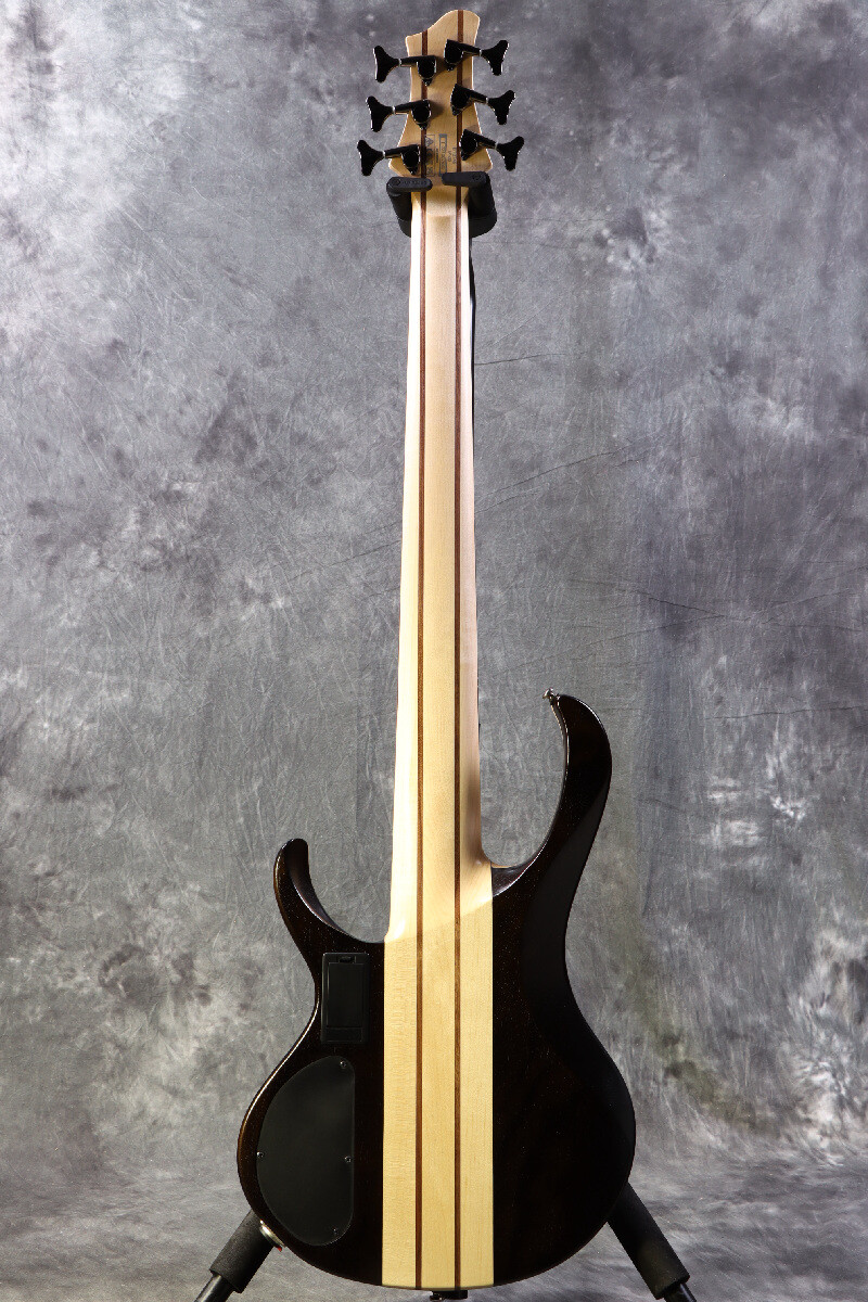 Ibanez BTB746 Natural Low Gloss NTL Ibanez 6-string bass with gig