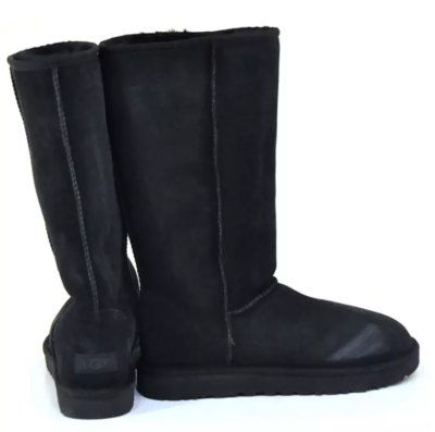NEW UGG Women's Classic Tall II Boots Black Size 10 | eBay