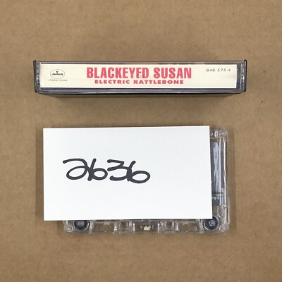 BLACKEYED SUSAN Cassette Tape 90s Metal Glam ELECTRIC RATTLEBONE