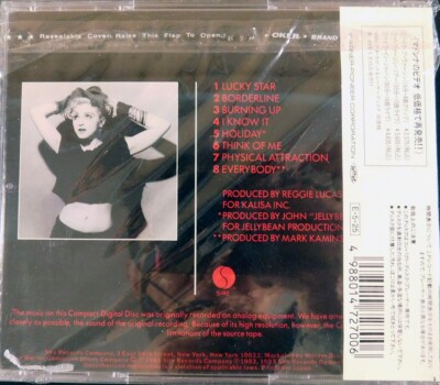Madonna - Madonna/1983 Debut Album Japan First Pressing CD, OBI