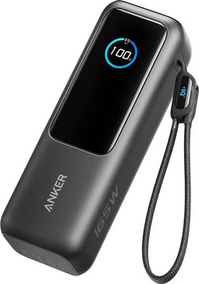 Anker 25000mAh Power Bank Triple 165W USB-C Ports Built-in Cables