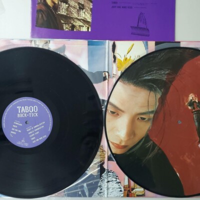 BUCK-TICK / TABOO 1989 2LP Picture Disc Vinyl ATSUSHI / HISASHI