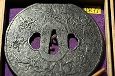 古董日本刀镡| eBay