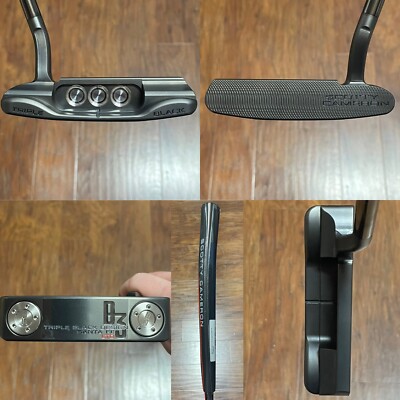 Scotty Cameron B3 Triple Black LTD Santa Fe Putter W/ HC - Brand
