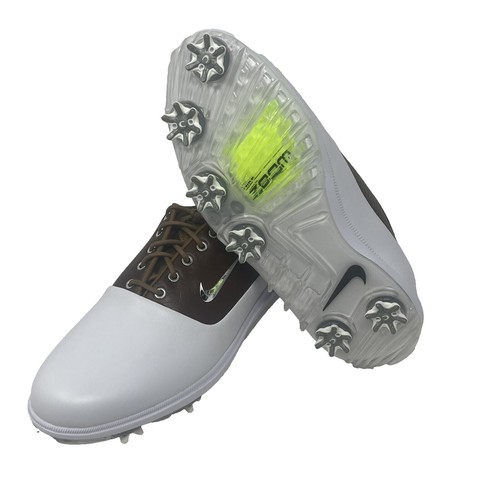 Nike Air Max 90 G Golf Nrg P22 Route 66 Tulsa White-Gold Sz 12