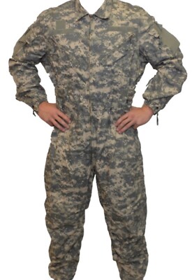 US Military Issue COVERALLS CVC NOMEX SUIT, Tanker, ACU/ UCP