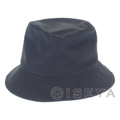 CELINE Bucket Hat 2AU5B968P.38UB Gabardine Cotton Ultra Black Size