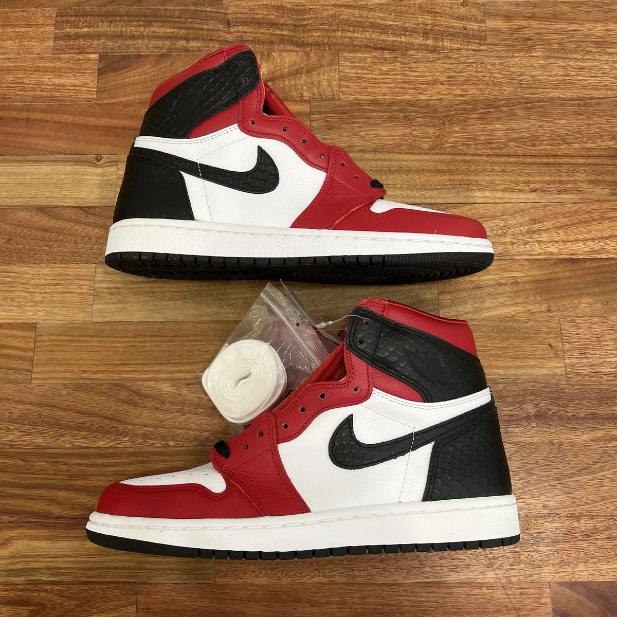 Jordan 1 Retro OG High Satin Red W for sale | eBay UK
