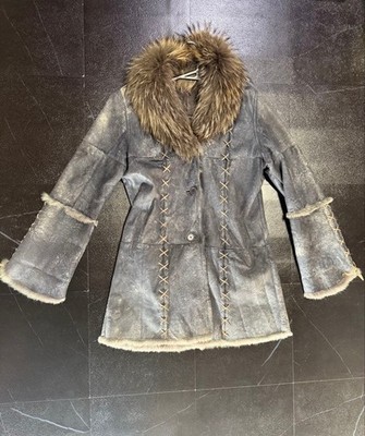 If Six Was Nine Leather Jacket Y2K Grunge Coat | eBay