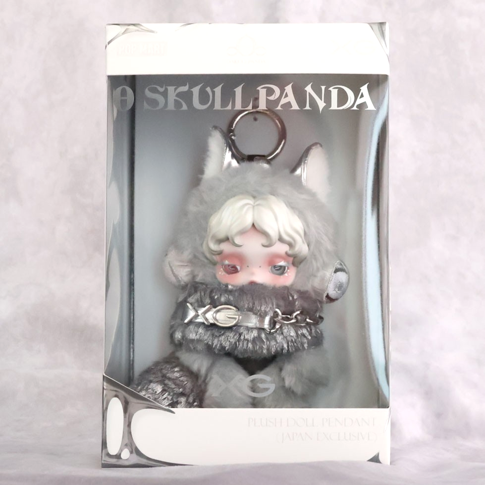 SKULLPANDA XG Plush Doll Pendant Japan Exclusive POPMART Popup