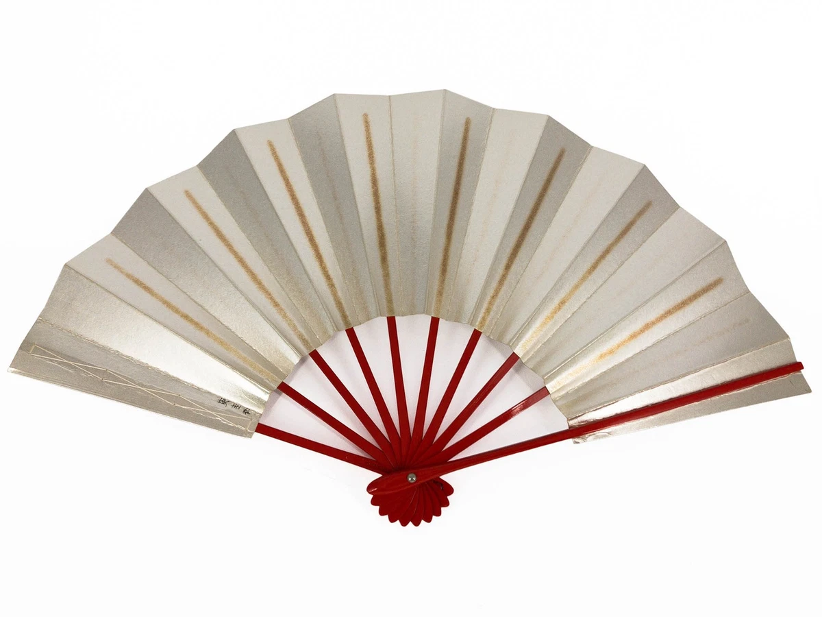 银色古董日本球迷| eBay