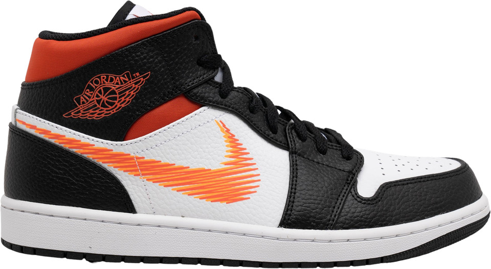 Jordan 1 Mid Zig Zag Swoosh for Sale | Authenticity Guaranteed | eBay