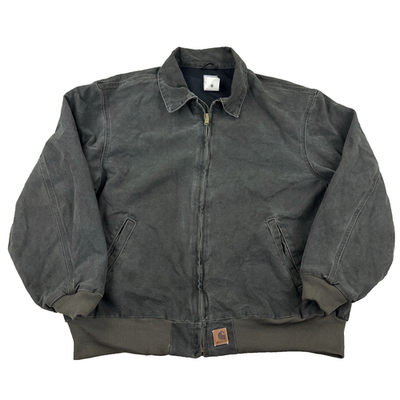 Vintage Carhartt Santa Fe Jacket Men XXL J102 Moss Green Mesh