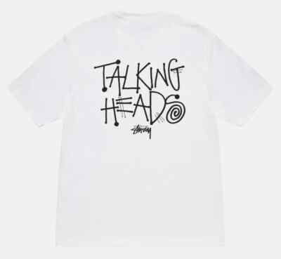 Stussy x Talking Heads Stop Making Sense Tee T-Shirt White - NWT