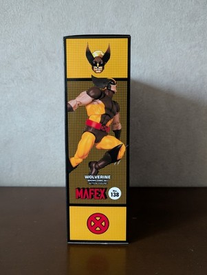 MEDICOM TOY MAFEX 138 WOLVERINE BROWN COMIC Ver. Figure - X-MEN No