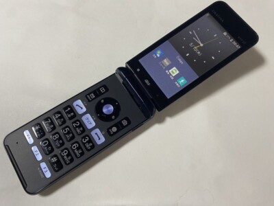 KYOCERA GRATINA KYF37 4G UNLOCKED ANDROID FLIP PHONE NavyBlack