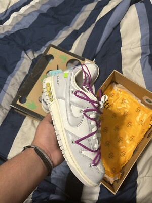 Size 9.5 - Nike Dunk Low x Off-White Lot 21 of 50 2021