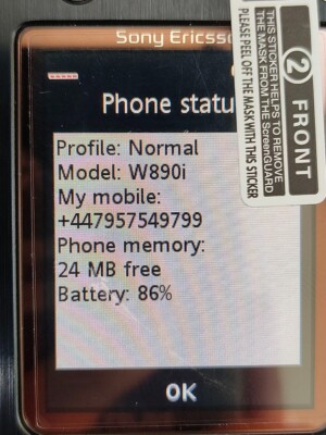 Sony Ericsson W890 Unlocked 3G mobile phone Tested very good | eBay