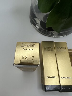 3 x Chanel Sublimage La Creme Yeux Eye Cream 3ml / 0.1oz each. | eBay