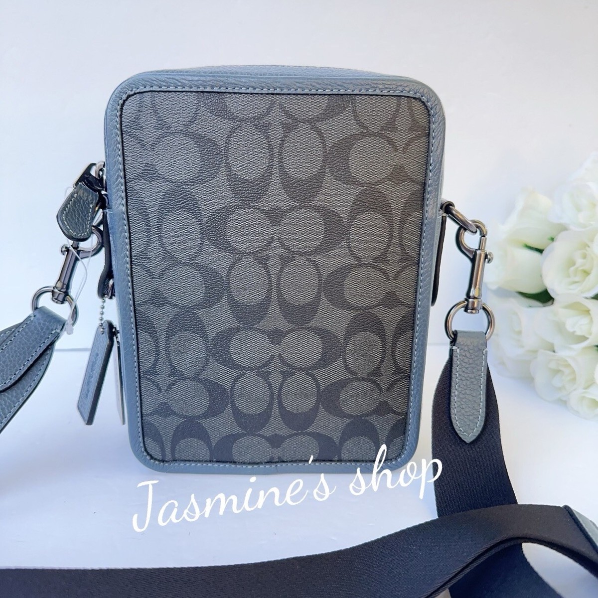 NWT Coach Sullivan Crossbody In Colorblock Signature Canvas CU166