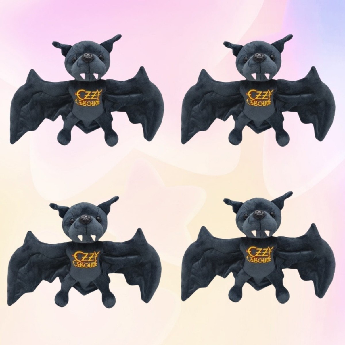 10in Ozzy Osbourne Bat Plush Toy w/Wings, Gifts For Music Fan