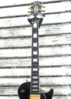 Burny RLC-70 Les Paul Custom '60 Model Electric Guitar Black From