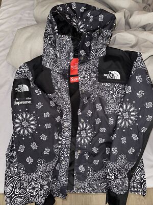 Supreme x The North Face Bandana jacket men | eBay