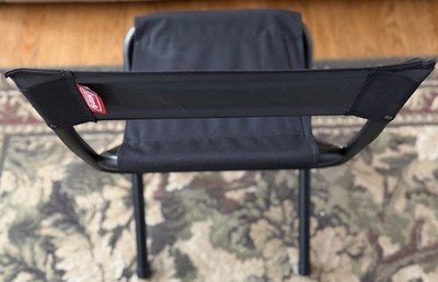 Supreme Coleman Folding Chair Black SS15 Authentic Ships Same Day