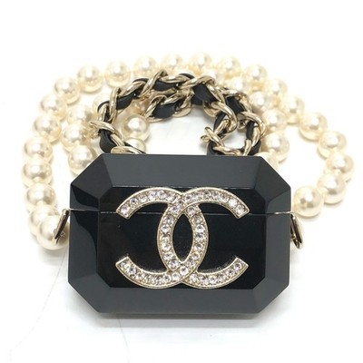 CHANEL AB6425 CC CC Mark AirPodsPro Airpods Pearl Shoulder P21A