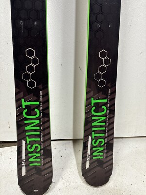 HEAD NATURAL INSTINCT Raw Natural Instinct Pro SKIS SIZE 163 CM