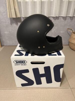 SHOEI EX-ZERO Matt BlackHelmet Motorcycle FullFace Size:M 57cm