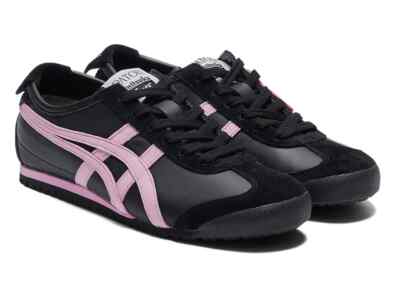 PSL PATOU x Onitsuka Tiger MEXICO 66 Black/Pink 1183C380 NEW Japan