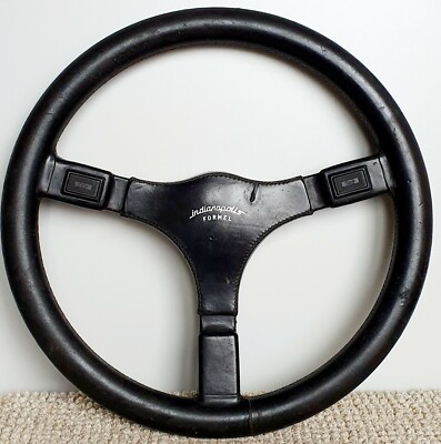 ITALVOLANTI Formel Indianapolis PORSCHE leather steering wheel