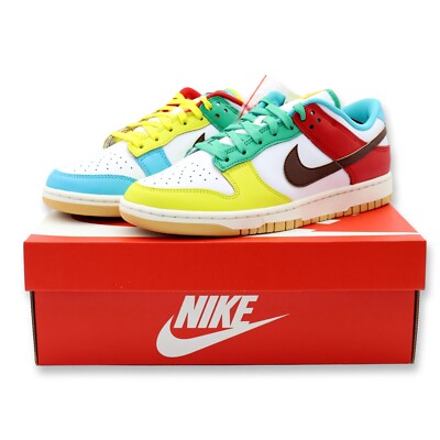 DH0952-100 Nike Dunk Low SE Free 99 White Light Chocolate Roma