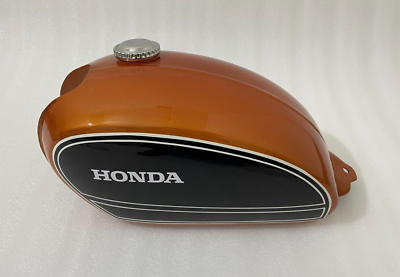 1973 Honda CB125 CB125S Steel Painted Fuel Gas Petrol Tank + Cap