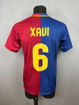 BARCELONA 2008 2009 XAVI HOME SHIRT FOOTBALL SOCCER JERSEY NIKE