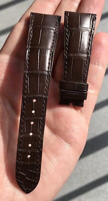 Patek Philippe 21mm x 16mm Brown Alligator Watch Strap Band D C68