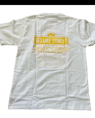 BAPE X Sesame Street - Baby Milo - White - Shirt Size Medium | eBay