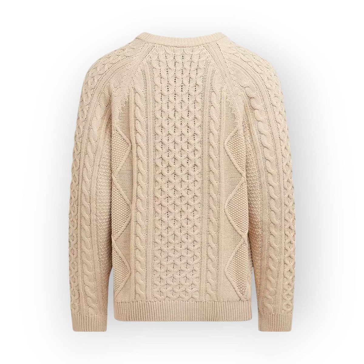 XXL Nike Life Cable Knit Sweater Rattan Sportswear NEW DQ5176-206