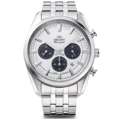 ORIENT Contemporary RN-TX0305S Limited Chronograph Solar Watch