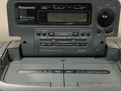 Panasonic RX-DT75 CD/Headphone Jack/Cassette/Radio Boombox for