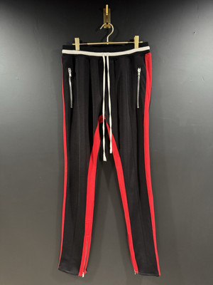 Fear of God Fifth Collection 2017 Black Red Track Pants XL 34x34