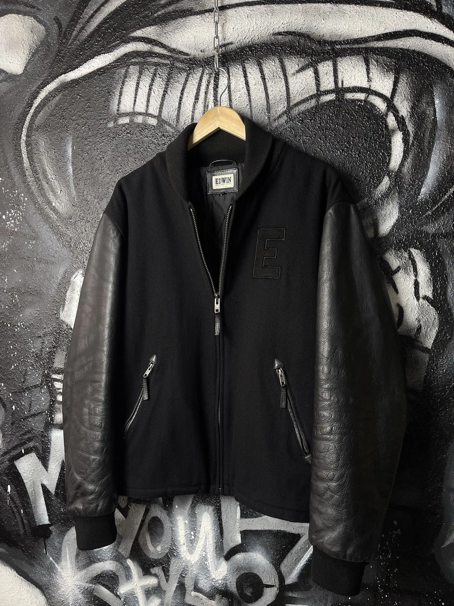 EDWIN 2nd type edwin leather jacket Fabrics - Leather | EDWIN Europe