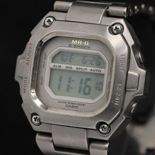 Casio MRG110T Full Titanium G SHOCK Watch Timepiece Vintage Rare