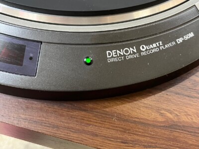 Denon DP-50M Direct Drive Record Player Turntable | eBay