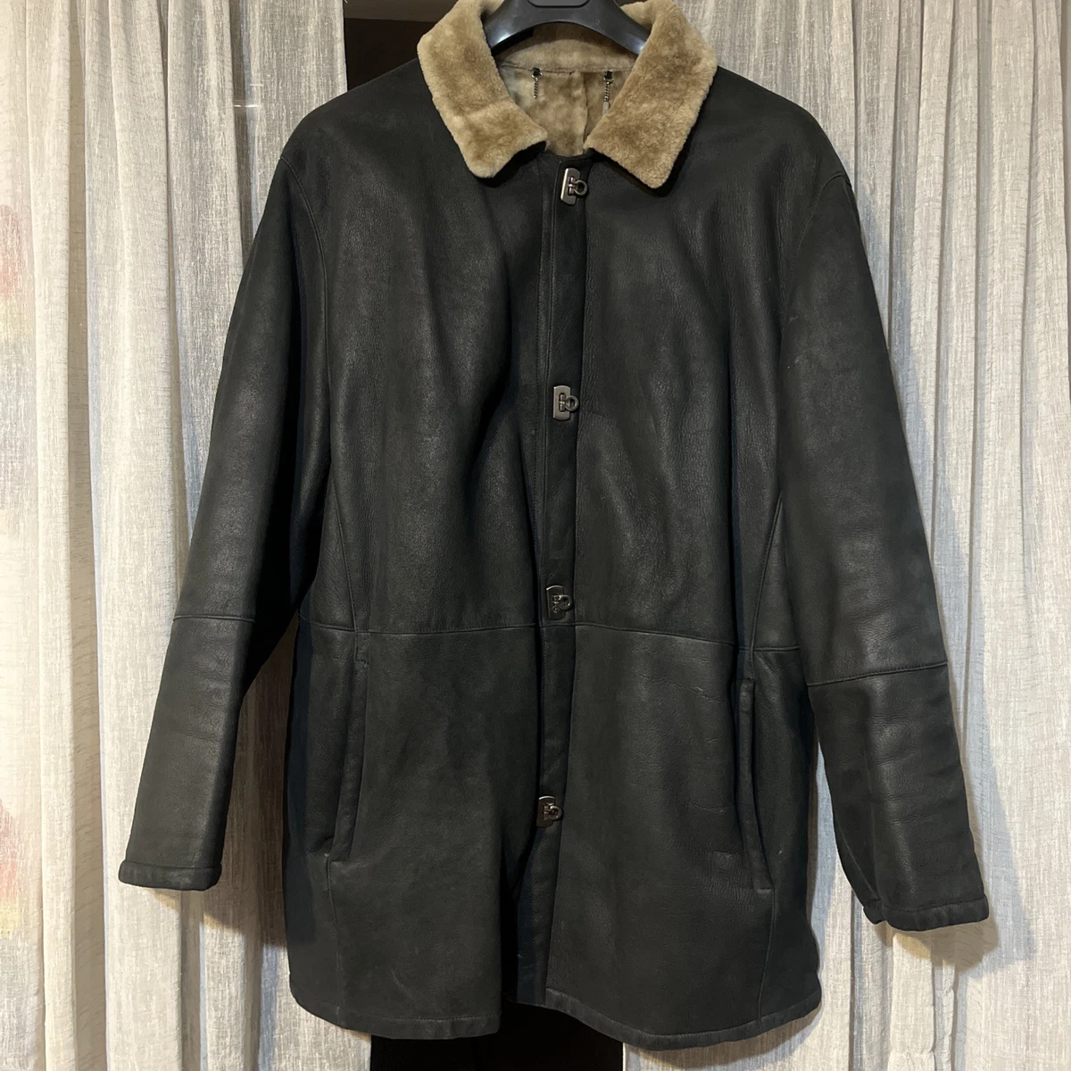 Salvatore Ferragamo Leather Outer Shell Coats, Jackets & Vests for